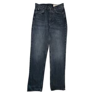 Rag & Bone Alex High Rise  Straight distress Denim Jeans size 24